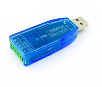 Convertidor Industrial USB A RS485 CH340G, convertidor de protección actualizado, compatibilidad estándar RS-485 A, módulo de placa de conector