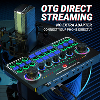 Carte son professionnelle X50 pour diffusion en direct avec suppression du bruit 5.0 et jusqu'à 7 heures d'autonomie pour le mixage audio en direct
