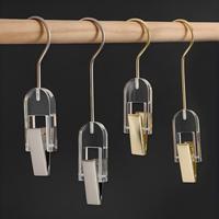 Crochet transparent multifonctionnel antidérapant en acrylique, mini-crochet simple, idéal pour le séchage des vêtements dans le salon – Vente chaude