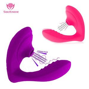 SacKnove kadın yetişkin giyilebilir meme enayi kedi teşvik Woman tor klitoris yapay penis Sucking seks oyuncakları kadın için vibratör - Product Image 1