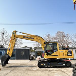 Escavatore <span class=keywords><strong>Komatsu</strong></span> PC200 Usato di Seconda Mano Originale dal Giappone in Buone Condizioni Escavatore Idraulico Cingolato <span class=keywords><strong>Komatsu</strong></span> da 20 Tonnellate - Product Image 4