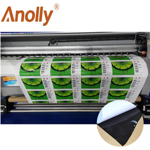 Matériel d'affiche d'impression de <span class=keywords><strong>vinyle</strong></span> auto-<span class=keywords><strong>adhésif</strong></span> de PVC de colle noire de 1.07*50m pour la publicité de grand Format - Product Image 5