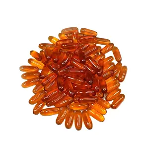 OEM kapsul Vitamin lembut minyak Anti Penuaan Seabuckthorn minyak Anti oksidasi lembut kapsul Softgel Vitamin minyak Buckthorn laut