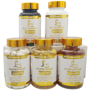 गर्म बिक्री त्वचा निखारने में सहायक गोलियाँ Gelules 10000mg एल glutathione कोलेजन विटामिन सी सूत्र त्वचा Whitening <span class=keywords><strong>Softgel</strong></span> कैप्सूल