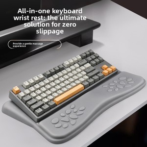 Reposamuñecas Ergonómico de Espuma Viscoelástica para Teclado Mecánico y Alfombrilla de Ratón de Anime, para Uso en Oficina, Transfronterizo - Product Image 1