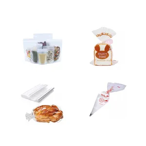 Custom bread bags Food oven bag squeezed cream piping disposableQuality standing bags