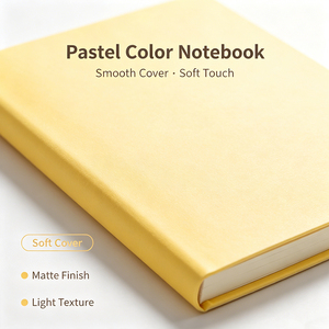 Pastel Color Notebook A5 Size Soft Cover Lined Pages School Office Use - Product Image 4