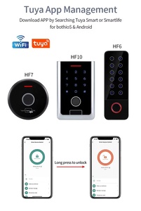 Tuya แอป WiFi โลหะทนทานกันน้ำ, <span class=keywords><strong>ID</strong></span> ลายนิ้วมือ/125เฮิร์ตซ์การ์ดหน้าจอสัมผัสปุ่มกดระบบควบคุมการเข้าถึงแบบสแตนด์อโลน - Product Image 5