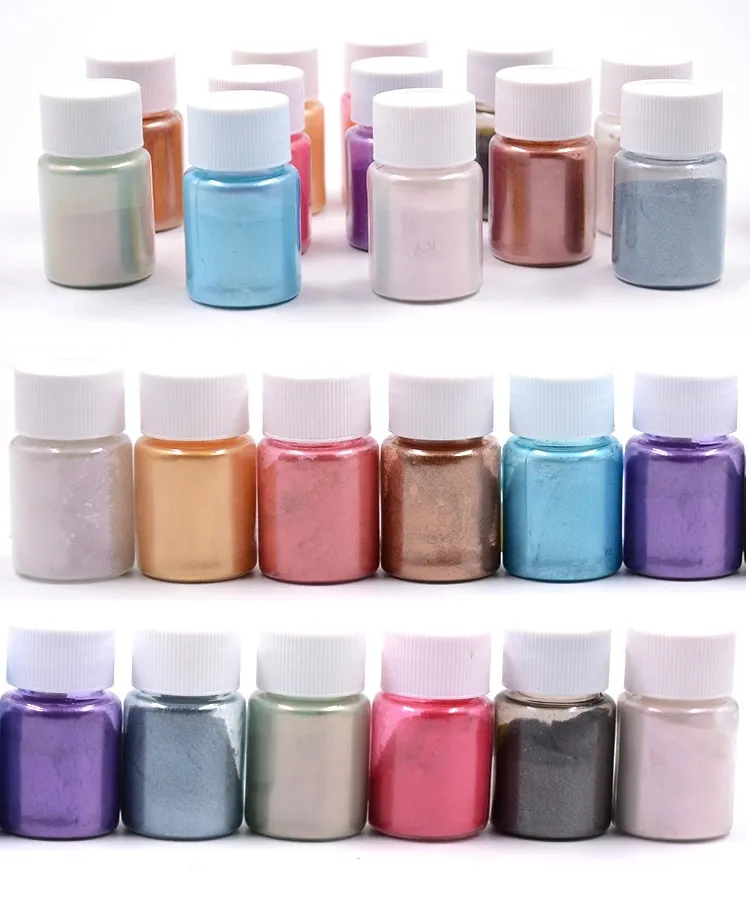 Factory Price Metallic Coating Pigment Mica Powder Epoxy Resin Pigment For Floor