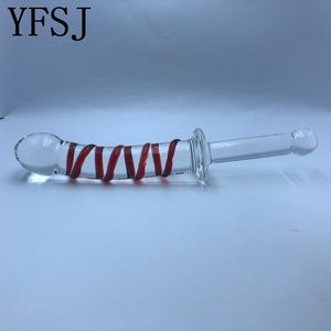 Dildo in Vetro Borosilicato Liscio per Massaggio Prostatico <span class=keywords><strong>e</strong></span> Punto G, Giocattolo Sessuale Trasparente per Uomo o Donna - Product Image 4