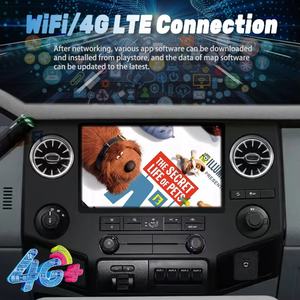 12.5" <b>Android</b> Auto Multimedia Video Player for Ford F150 F250 F350 F450 F650 2009-2014 Car Radio Carplay Navigation GPS Stereo - Product Image 4