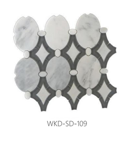 Piastrelle in Mosaico di Marmo 3D Artipisyal Na Bato, Bestseller a Prezzo di Fabbrica per Pavimenti - Product Image 2