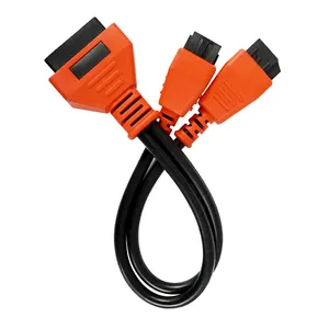 Benutzer definierter 16-poliger Stecker OBDII Chrysler 12 8 Kabel adapter OBD2 Y Adapter kabel Autel MaxiSys Elite/ MS908/ MS908P/Launch X431 V.