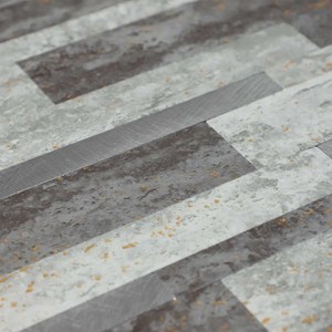 <span class=keywords><strong>Azulejos</strong></span> de Pared Autoadhesivos de Aluminio con Aspecto de Piedra Irregular Blanca y <span class=keywords><strong>Gris</strong></span> de 4 mm <span class=keywords><strong>para</strong></span> <span class=keywords><strong>Cocina</strong></span> - Product Image 3