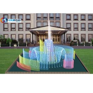 Fuente de agua de música colorida para exteriores de nuevo diseño gratuito con luces LED - Product Image 2