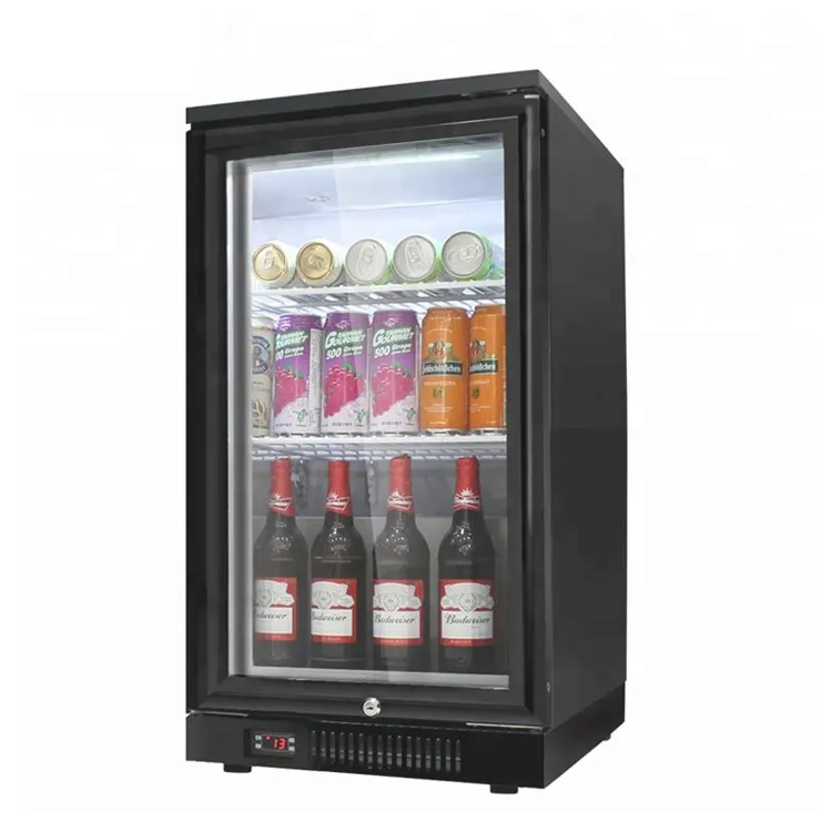 Mini Bar enfriador de botellas de cerveza para bebidas, con CE, equipo de refrigeración usado para supermercado, 108L