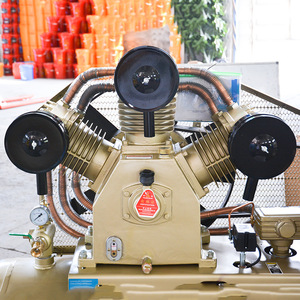 محرك كهربائي 5 حصان 4 كيلوواط 19 قدم مكعب/دقيقة KS55 خزان هواء 175 لتر ضاغط هواء ترددي صنع في الصين - Product Image 4