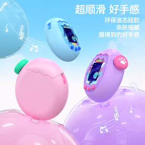Vente en gros d'usine, étui de protection en silicone liquide rose, <span class=keywords><strong>bleu</strong></span>, vert, violet pour <span class=keywords><strong>Tamagotchi</strong></span> Paradise, pour jeune fille, enfant - Product Image 5