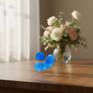 Petali in Tessuto Ilan 4.0Cm Blu per Decorazione Casa - Product Image 3