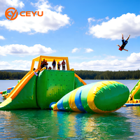 Ceyu Commercial personnalisé géant Sports modulaire gonflable mer flottant eau Aqua Park parcours du combattant conception équipement de terrain de jeu