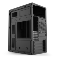 Gabinete de PC para Juegos de Torre Media con Alto Flujo de Aire, Micro ATX, Panel Frontal de Malla, Precio de Fábrica, Venta al Por Mayor