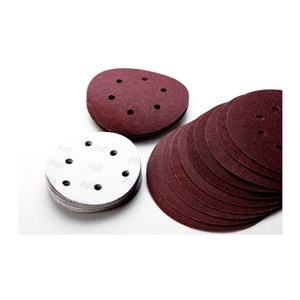 PexCraft 5 pollici rosso 8 fori casuale orbitale gancio levigatrice e <span class=keywords><strong>Loop</strong></span> adesivo dischi di levigatura carta vetrata - Product Image 4