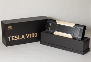 การ์ดแสดงผล Tensor Core V100 PCIe 32ใหม่ตัวเร่งที่ทรงพลังที่สุดในโลกสำหรับการเรียนรู้เชิงลึกแกนเทสลา V10 - Product Image 1