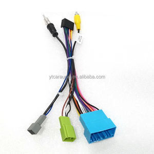 1 adet araç ses 16PIN adaptör kablo demeti kamera kablosu ile <span class=keywords><strong>Suzuki</strong></span> Vetra <span class=keywords><strong>Swift</strong></span> SX4 <span class=keywords><strong>Stereo</strong></span> yüklemek için satış sonrası güç kablosu - Product Image 1