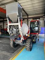 Bétonnière autoportante sur chenilles avec livraison gratuite et suivi, haute performance et excellent rapport qualité-prix