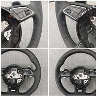 Volant de voiture en cuir de haute qualité populaire, adapté aux modèles Audi A3 A4 A5 Q5 Q3 B8