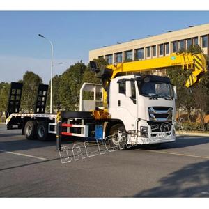 <span class=keywords><strong>Prix</strong></span> <span class=keywords><strong>d</strong></span>'usine 1suzu Giga Camion plateau avec grue articulée montée 6x4 12 tonnes 14 tonnes Camion avec grue articulée - Product Image 2