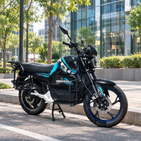 Moto électrique intelligente 3000W avec port de charge USB, 3 vitesses, rapide, pour la conduite urbaine quotidienne