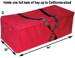 Muestra Gratuita, Bolsa de Almacenamiento de Heno para Caballos, Resistente, de Alta Capacidad, Resistente al Desgaste, para Uso Ecuestre al Aire Libre - Product Image 3