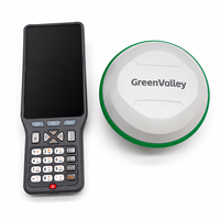 Étui de transport GreenValley pour récepteur GNSS RTK, compatible GNSS RTK Rover, jaune, garantie 1 an