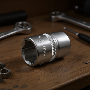 Enchufe 235 1/2 pulgadas cromado para uso con trinquete - Product Image 3