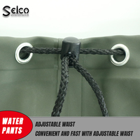 Selco simms – cuissardes respirantes streamlogic pour la chasse avec bottes, pantalon de pêche imperméable
