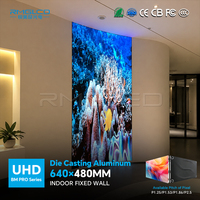 Panneau d'affichage LED intérieur P1.2 P1.875 P2.5, écran 4K haute définition couleur, certifié CE ROHS FCC, pour magasin de détail
