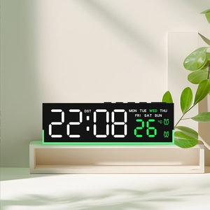Wholesale Lumina Modern Design Style Night Light Alarm <strong>Clock</strong> New Multi-Functional LED Display Digital <strong>Clocks</strong> - Product Image 2