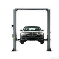 Elevador Hidráulico de Dos Postes con Certificación CE, Capacidad de 4 Toneladas, Liberación de un Solo Lado, Altura de Elevación de 1.85 m, para Taller de Reparación de Automóviles