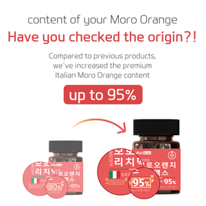 Nutriharu Premium MoroOrange RichMax Orange de Sicile C3G Antioxydant Soutien Métabolique Beauté Intérieure Complément Quotidien - Product Image 5