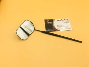 กระจกเครื่องสำอางเหล็กเคลือบด้านอย่างยั่งยืนเครื่องมือความงามที่จำเป็นสำหรับคิ้วและขนตาที่สมบูรณ์แบบตัวเลือกโลโก้ที่กำหนดเอง - Product Image 5