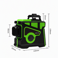 Kit de niveau laser 12 lignes avec support d'angle, sac de transport, chargeur de batterie et lunettes de sécurité pour l'installation de carreaux – Vente en gros OEM