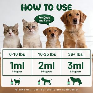 Multivitamines liquides pour chiens OEM, collagène, huile de poisson, formule quotidienne super enrichie pour chats, soutien articulaire, digestif, allergique, immunitaire, cutané, pelliculaire et urinaire - Product Image 5