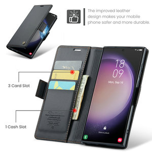 CaseMe เคส <span class=keywords><strong>Oneplus</strong></span> Ace 2ดีไซน์ RFID,เคสโทรศัพท์หนังพร้อมช่องใส่บัตรสำหรับ <span class=keywords><strong>Oneplus</strong></span> 11R 10 Pro 10R <span class=keywords><strong>10T</strong></span> - Product Image 2