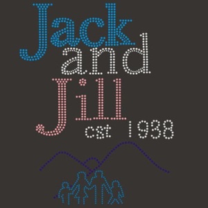 Hotfix Jack e Jill 1938 mamma pressa calore personalizzato Bling Sorority strass Transfer AKA toppe ferro su per capi - Product Image 4