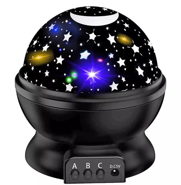 Colorful LED Star Night Light-Mini ABS Contemporary USB Powered Bedroom Light
