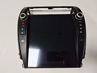 Autoradio GPS Android avec écran IPS 12 pouces, lecteur stéréo et navigateur pour Toyota Camry 2012-2014 version N.A avec Carplay et WIFI