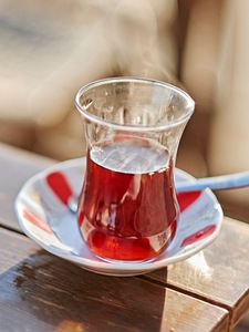 Tazza in Vetro Infrangibile Ecologica da 200ml con Manico, Stile Turco Mediorientale per Matrimoni e Feste, Personalizzabile dal Produttore - Product Image 5
