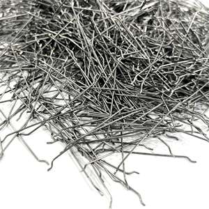 חם מכירה חם פלדה פחמן פלדה מגולוון פלדה סיבי בטון נירוסטה סיבים באיכות גבוהה מחסן עמיד אש - Product Image 3