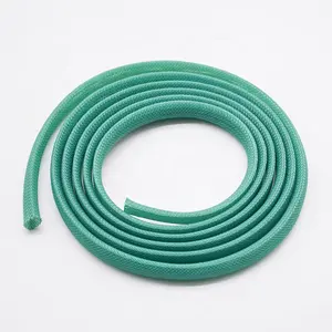 Pet Colorful Expandable Mesh Woven Pet Braided Sleeving Tube Cable Management Sleeve